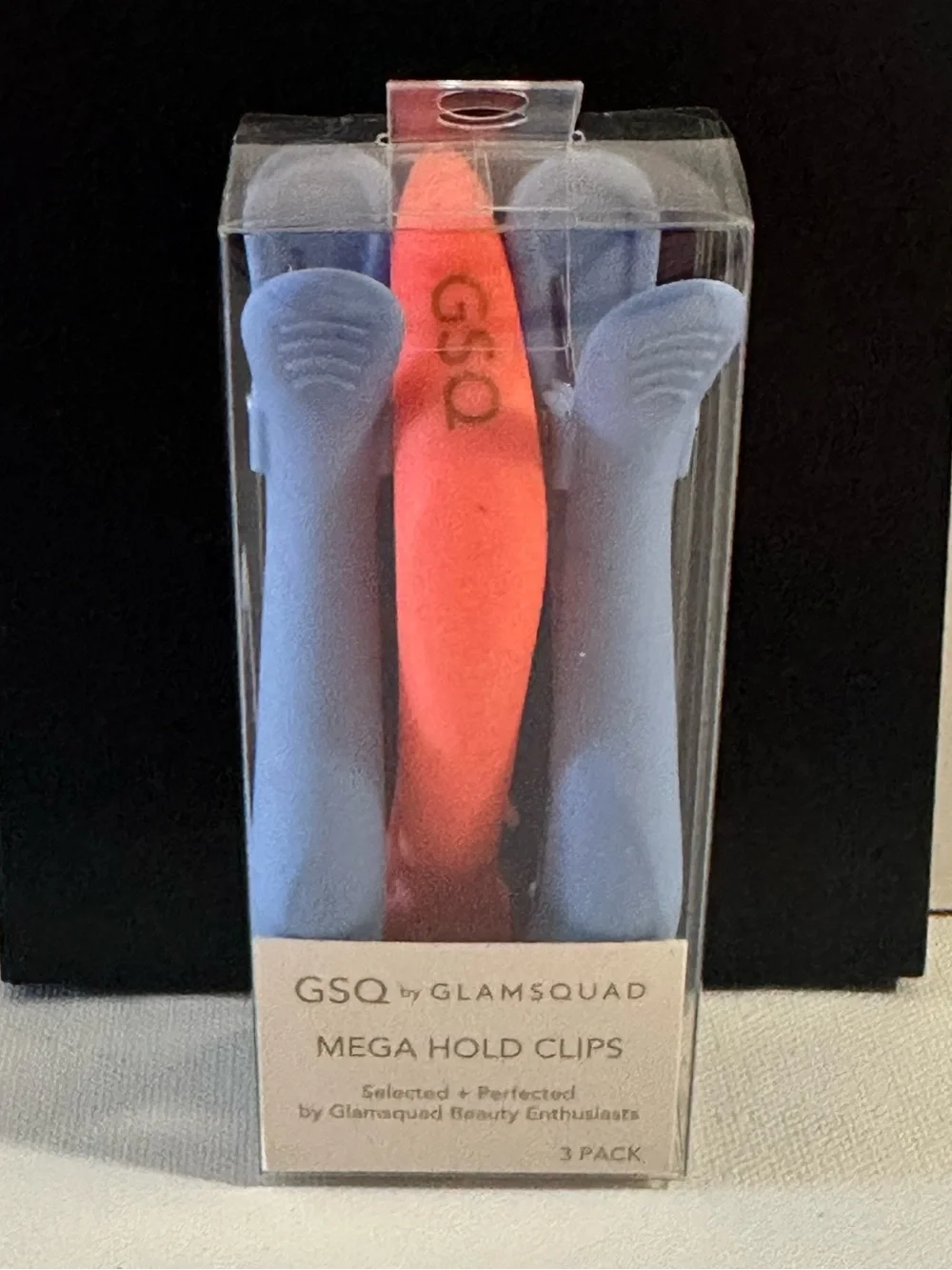Mega Hold Clips - Blue & Coral (3-Pack)